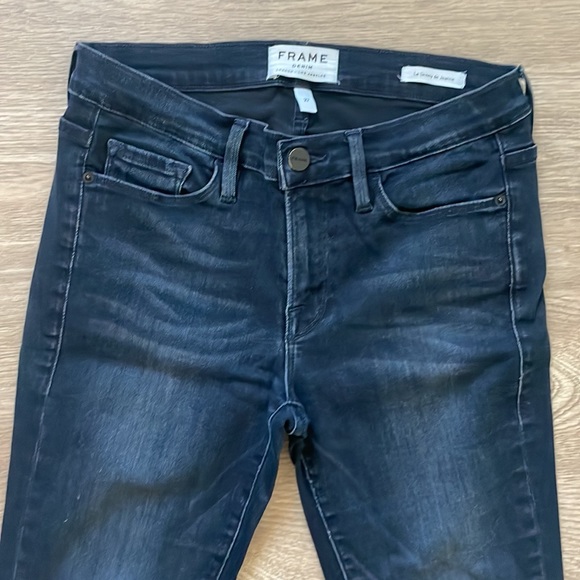 FRAME Le Skinny de Jeanne Denim Jeans 27 - Picture 2 of 6